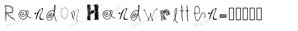 Random Handwritten字体转换
